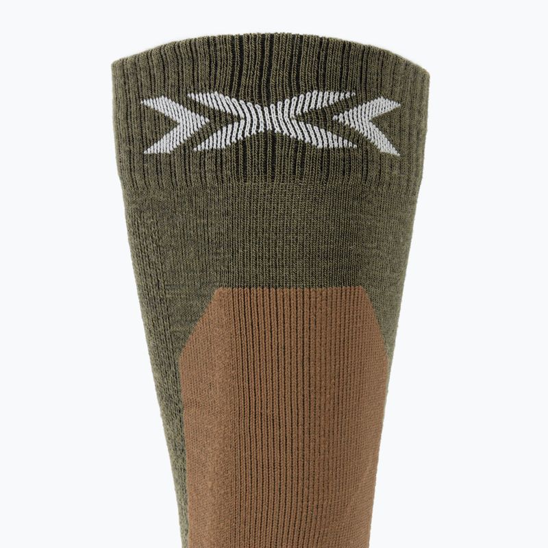 Calze da sci X-Socks Ski Discover Merino Otc sand/dark sand 4