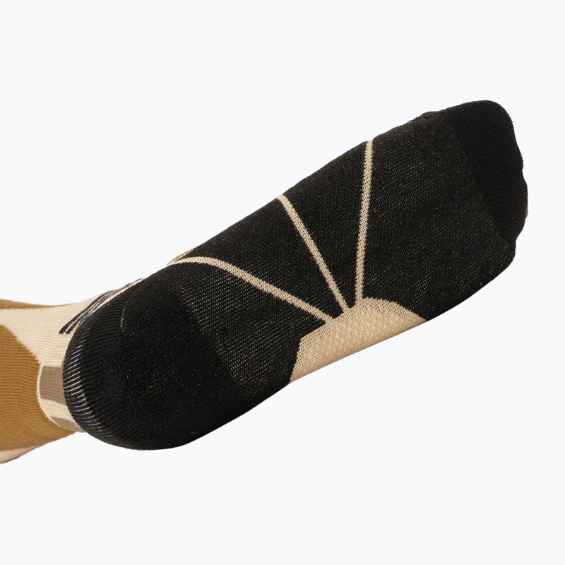 Calzini da snowboard X-Socks Snowboard Discover Otc sand/dark sand 4