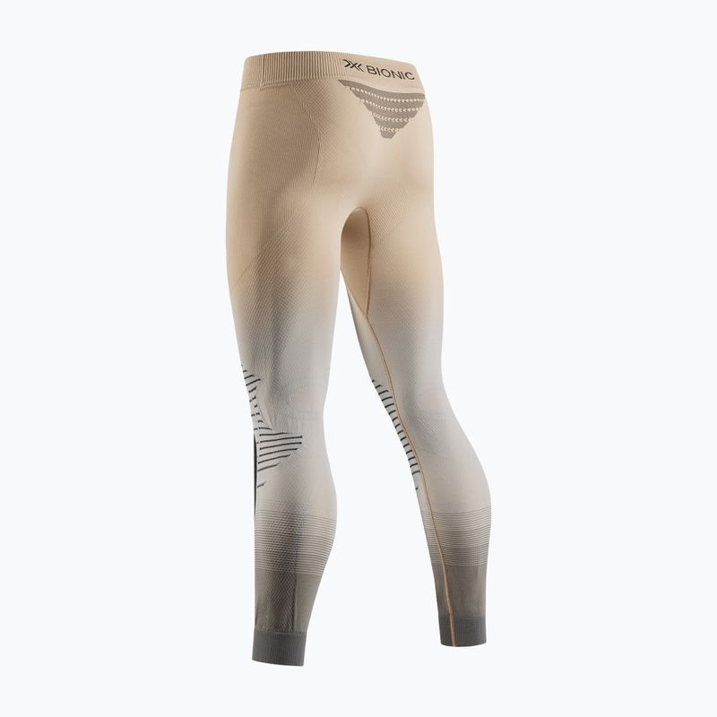 Pantaloni termici da uomo X-Bionic Invent Fx sand/light grey/grey 2