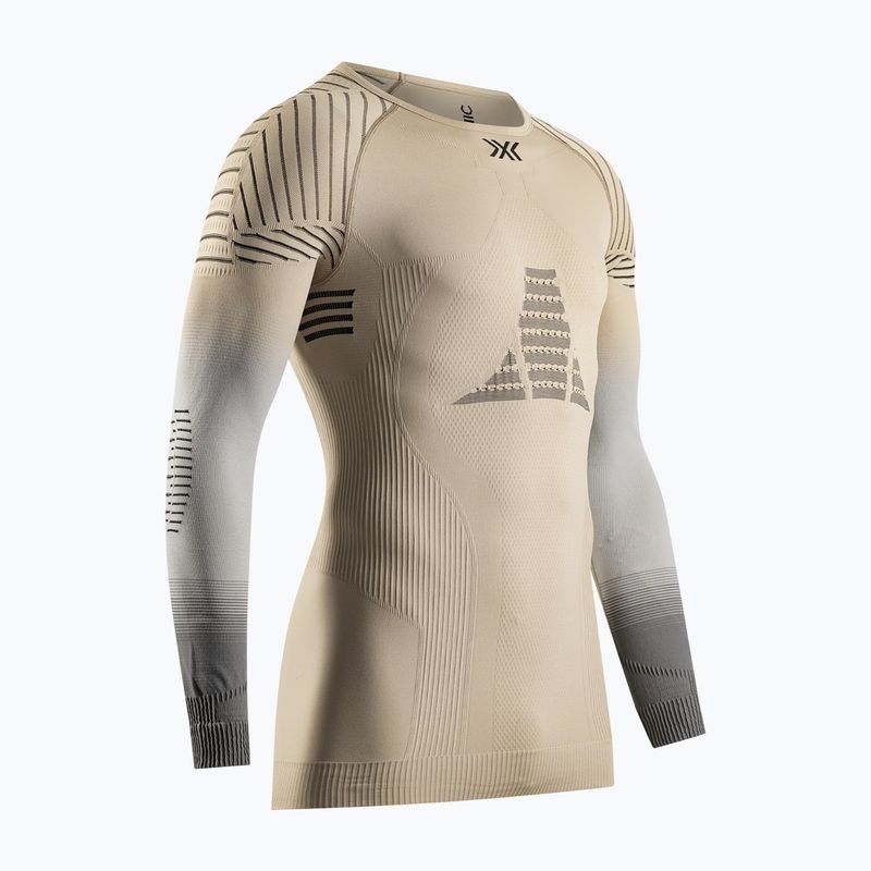 Maglia termica da uomo X-Bionic Invent Fx Shirt sand/light grey/grey 10