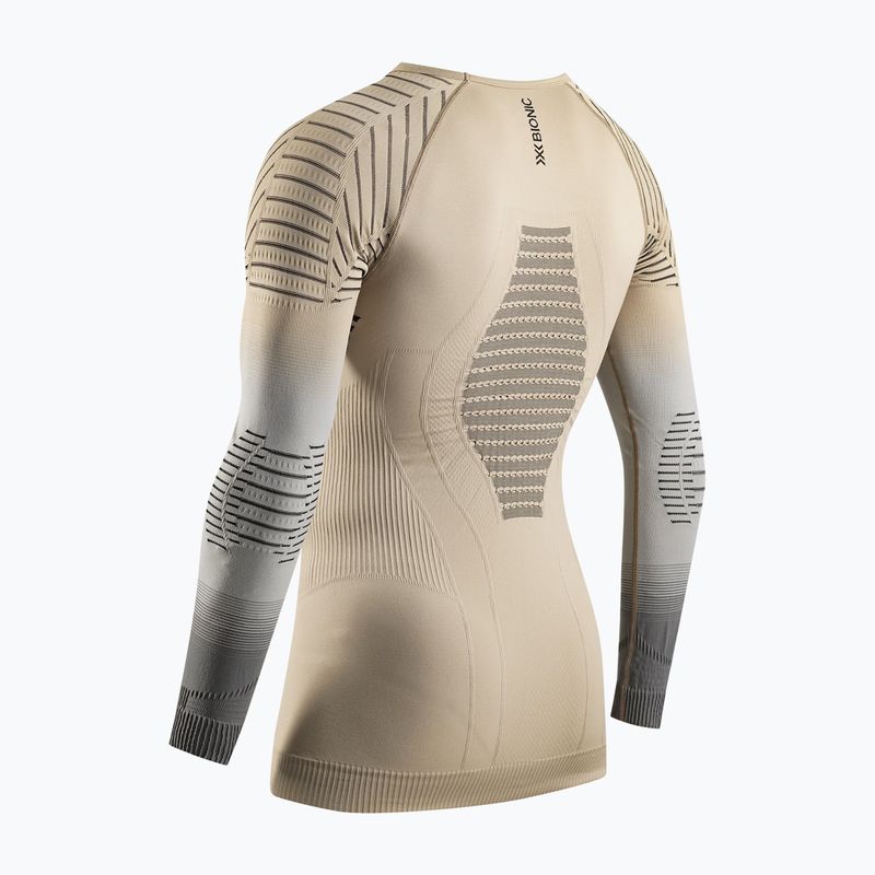 Maglia termica da uomo X-Bionic Invent Fx Shirt sand/light grey/grey 11