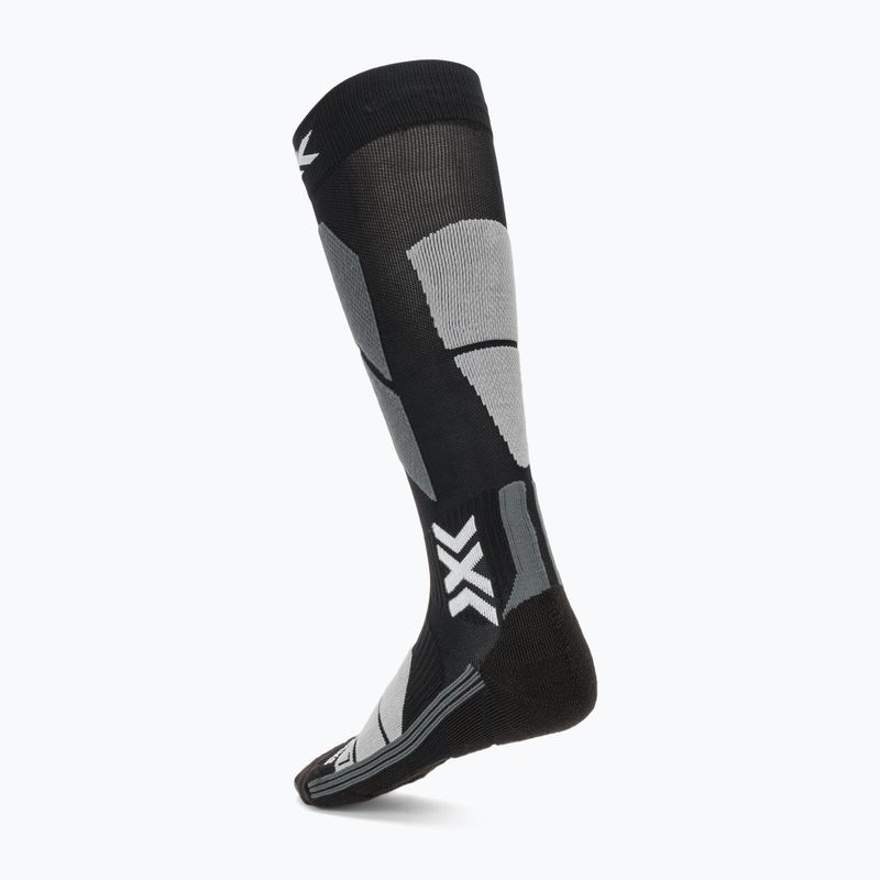 Calze da sci da donna X-Socks Ski Perform Otc x black/light grey 2