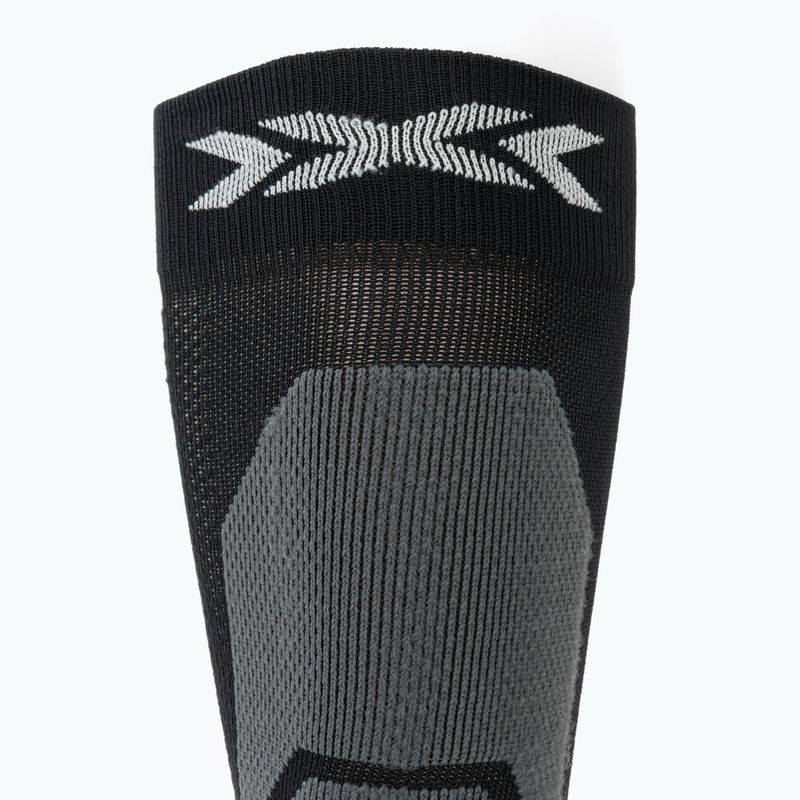 Calze da sci da donna X-Socks Ski Perform Otc x black/light grey 4