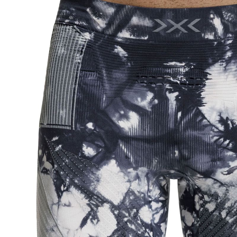 Pantaloni termici X-Bionic Energy Accumulator Wild tiedye x black/fluo pink 3