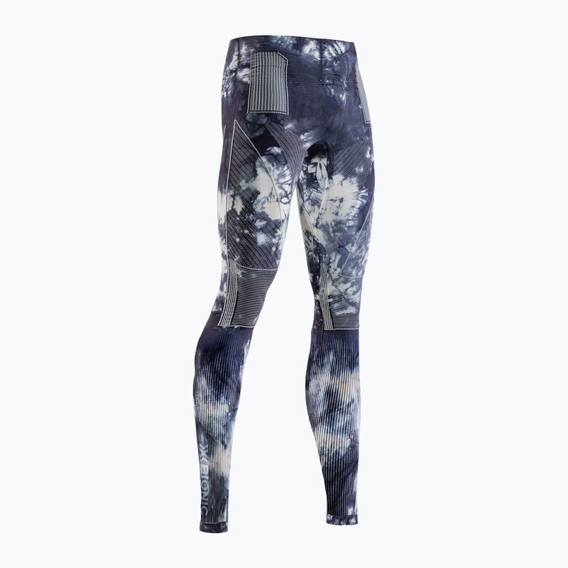 Pantaloni termici X-Bionic Energy Accumulator Wild tiedye x black/fluo pink 6