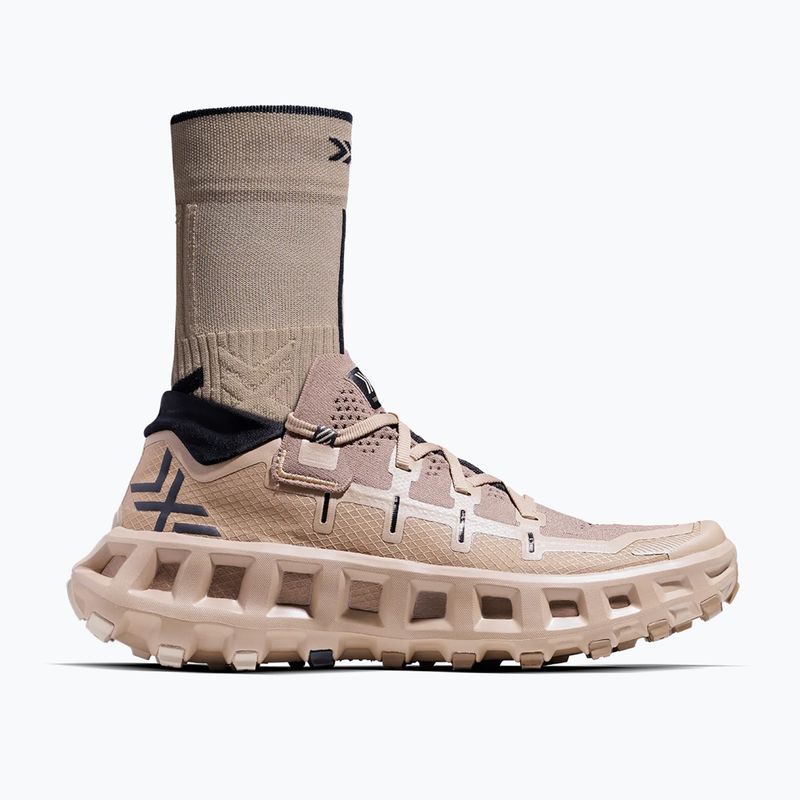 Scarpe da corsa + calzini X-Bionic Terraskin X01 sand/dark Sand 2