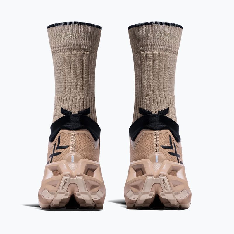 Scarpe da corsa + calzini X-Bionic Terraskin X01 sand/dark Sand 4