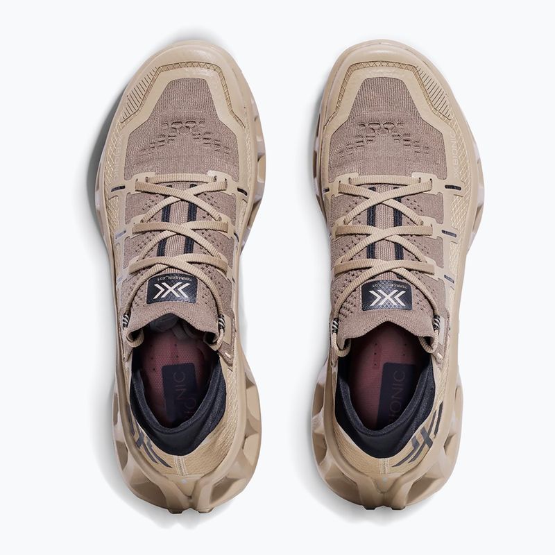 Scarpe da corsa + calzini X-Bionic Terraskin X01 sand/dark Sand 6