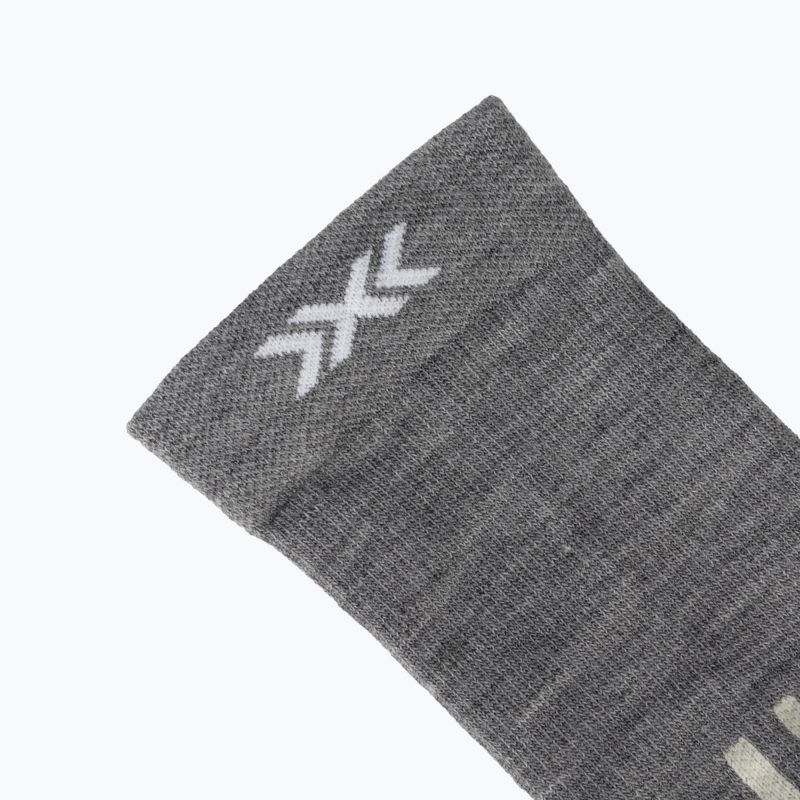 Calze X-Socks Hike Discover Merino Crew seal grey/light sand 3