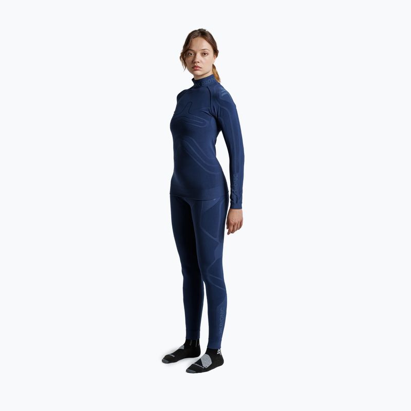 Maglia termica a manica lunga da donna X-Bionic Heatloop navy 4