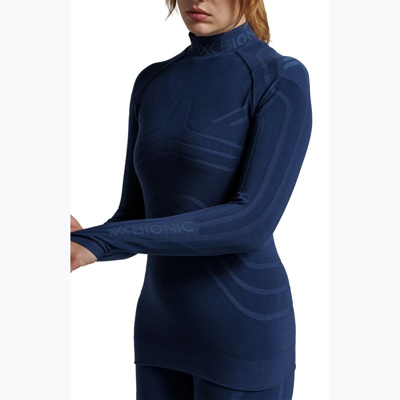 Maglia termica a manica lunga da donna X-Bionic Heatloop navy 5