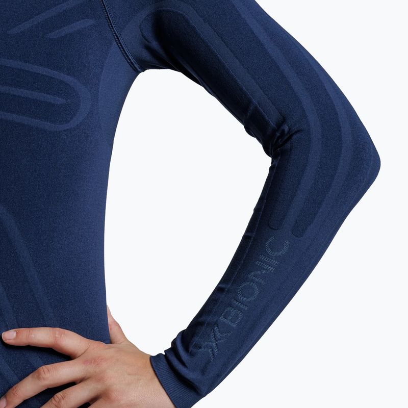 Felpa termica uomo X-Bionic Heatloop LS marine 6