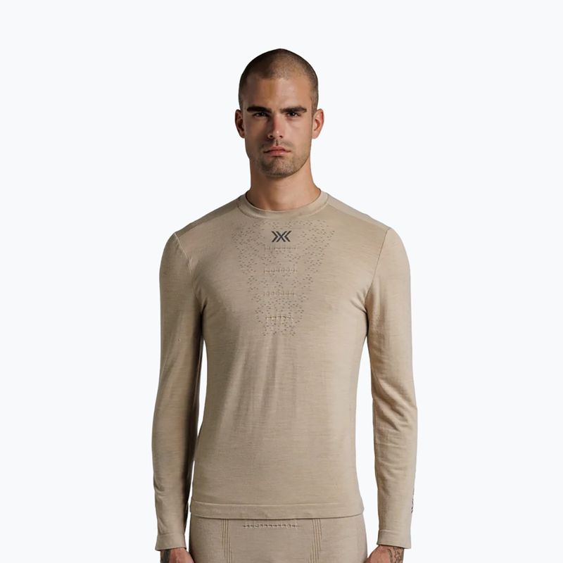 Maglia termica da uomo X-Bionic Mightywool sand