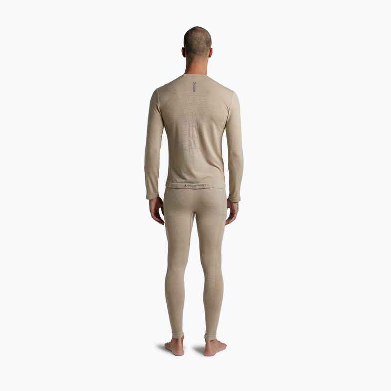 Maglia termica a maniche lunghe da uomo  X-Bionic Mightywool sand 4