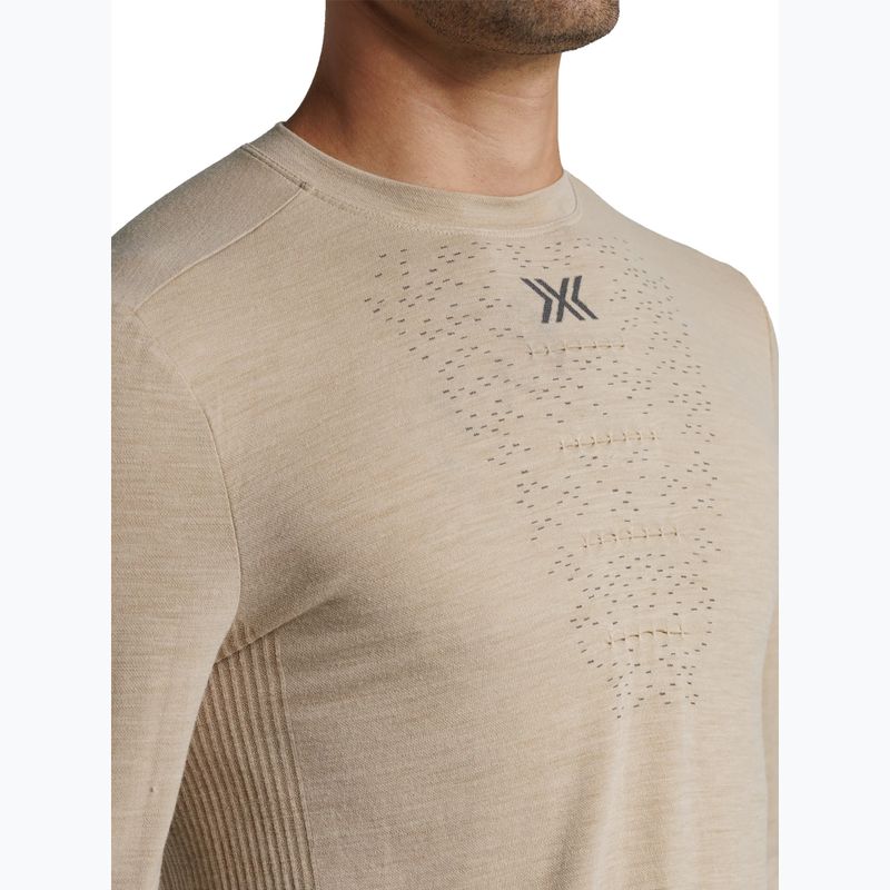 Maglia termica a maniche lunghe da uomo  X-Bionic Mightywool sand 7