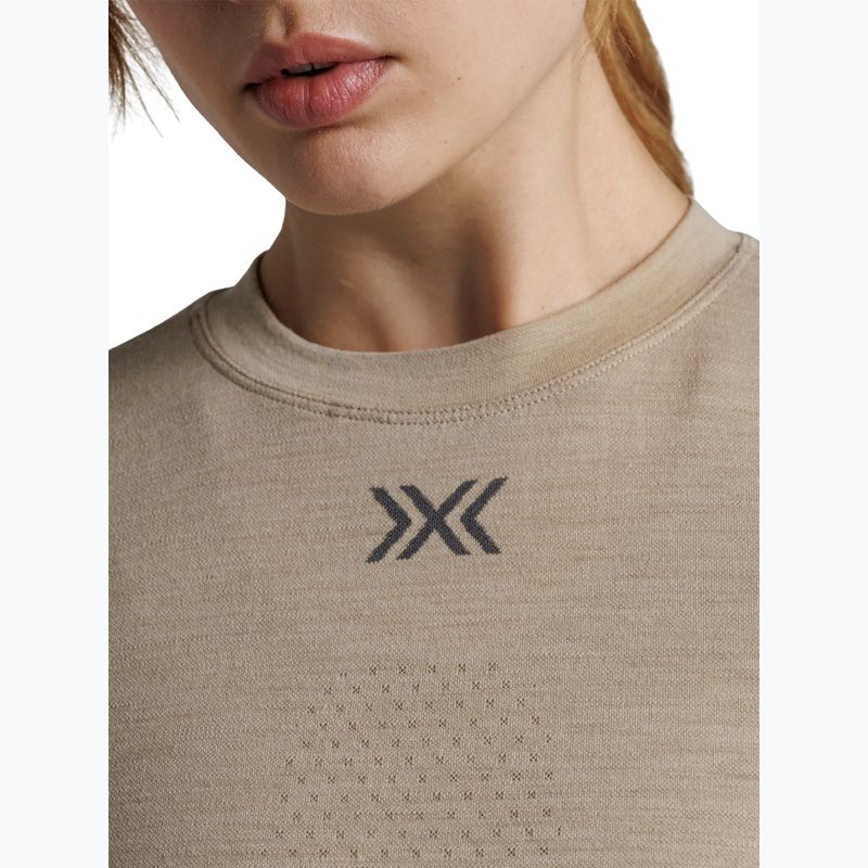 Maglia termica da donna X-Bionic Mightywool sand 9