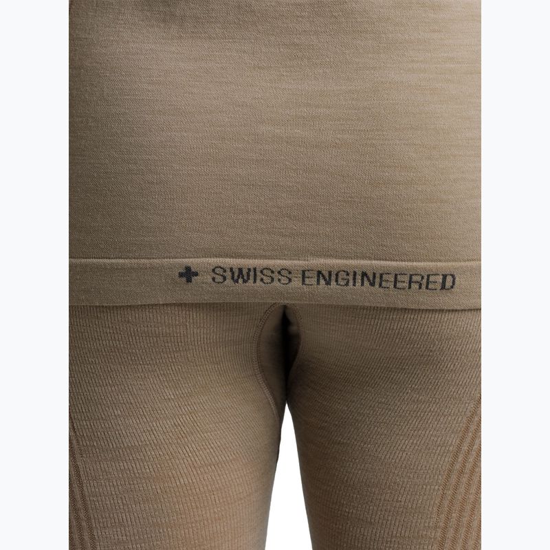 Maglia termica a maniche lunghe da donna  X-Bionic Mightywool sand 10