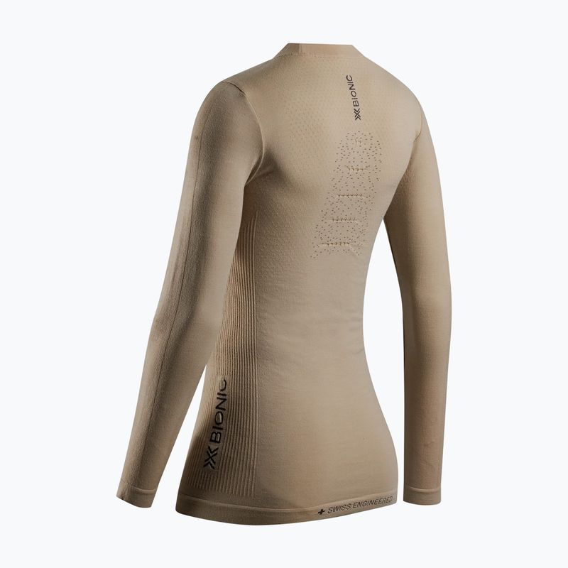 Maglia termica a maniche lunghe da donna  X-Bionic Mightywool sand 13