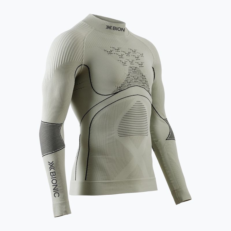 Felpa termica uomo X-Bionic Accumulator 4.0  tea grey/black 12