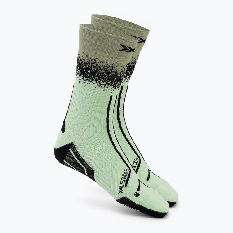 Buty do biegania + skarpety X-Bionic Terraskin X03 digital lime/x black 8