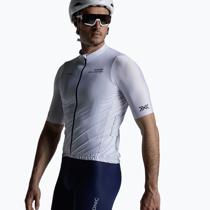 Maglietta da ciclismo da uomo X-Bionic Corefusion Ride Jersey off white 4
