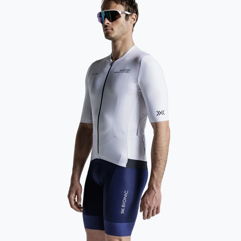 Maglietta da ciclismo da uomo X-Bionic Corefusion Aero Jersey off white 4