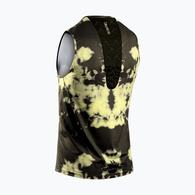 Canotta da running X-Bionic Corefusion Run Tank tie dye electric energy 2