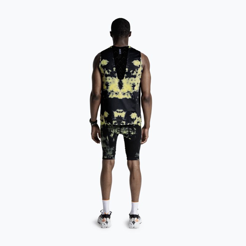 Canotta da running X-Bionic Corefusion Run Tank tie dye electric energy 7