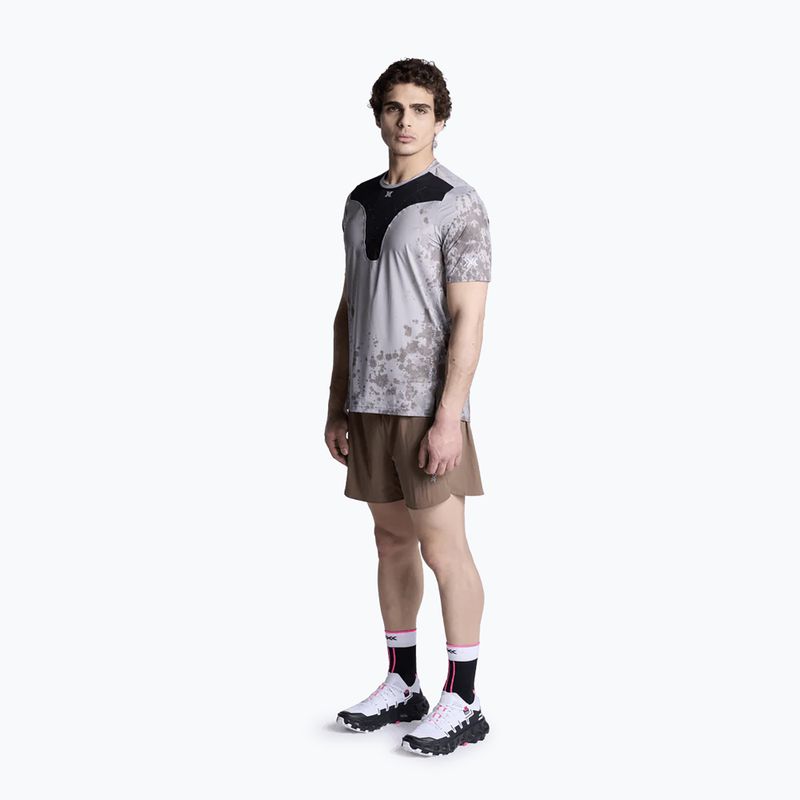 Maglia running uomo X-Bionic Corefusion Run sand/dirt 2