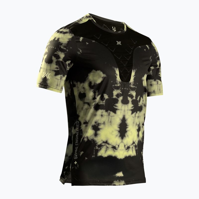 Maglia running uomo X-Bionic Corefusion Run tie dye electric energy 6