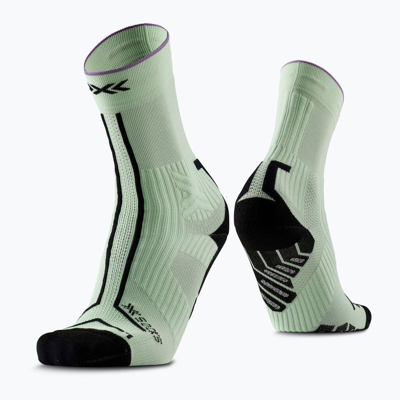 Calzini X-Socks Trailrun Terraskin Expert Crew digital lime/x black 5