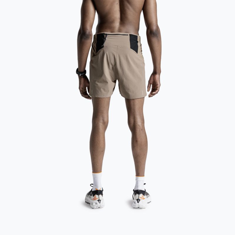 Pantaloncini da running uomo X-Bionic Corefusion Run Perform dark sand 3