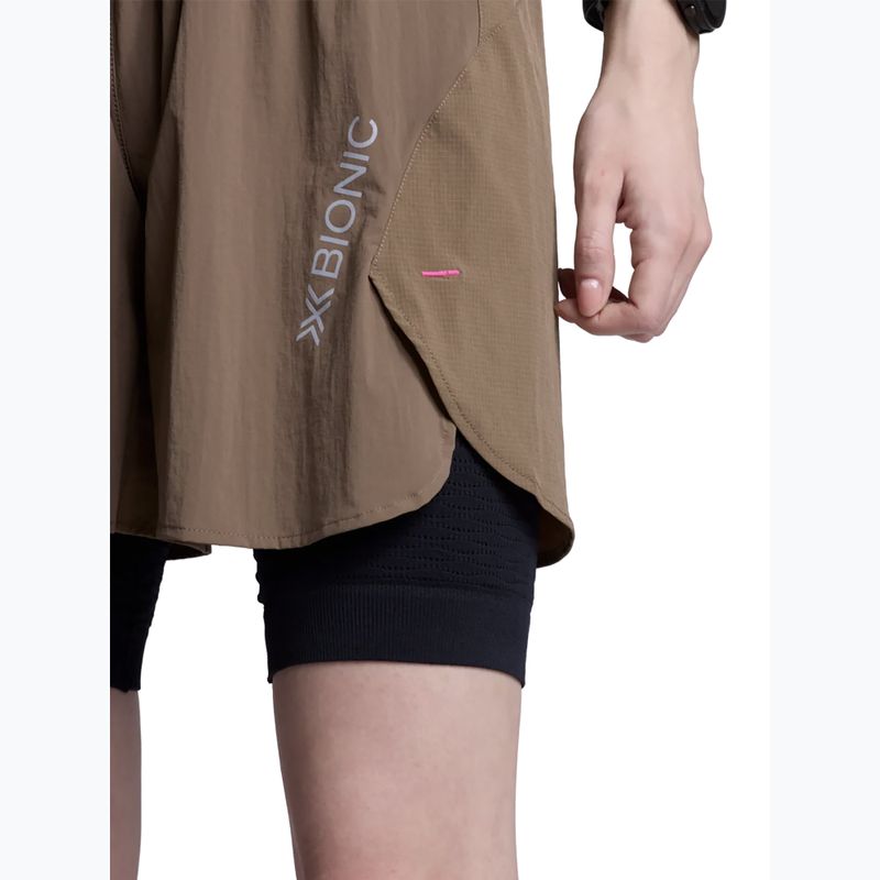 Pantaloncini da corsa X-Bionic Corefusion Run Perform dark sand 5