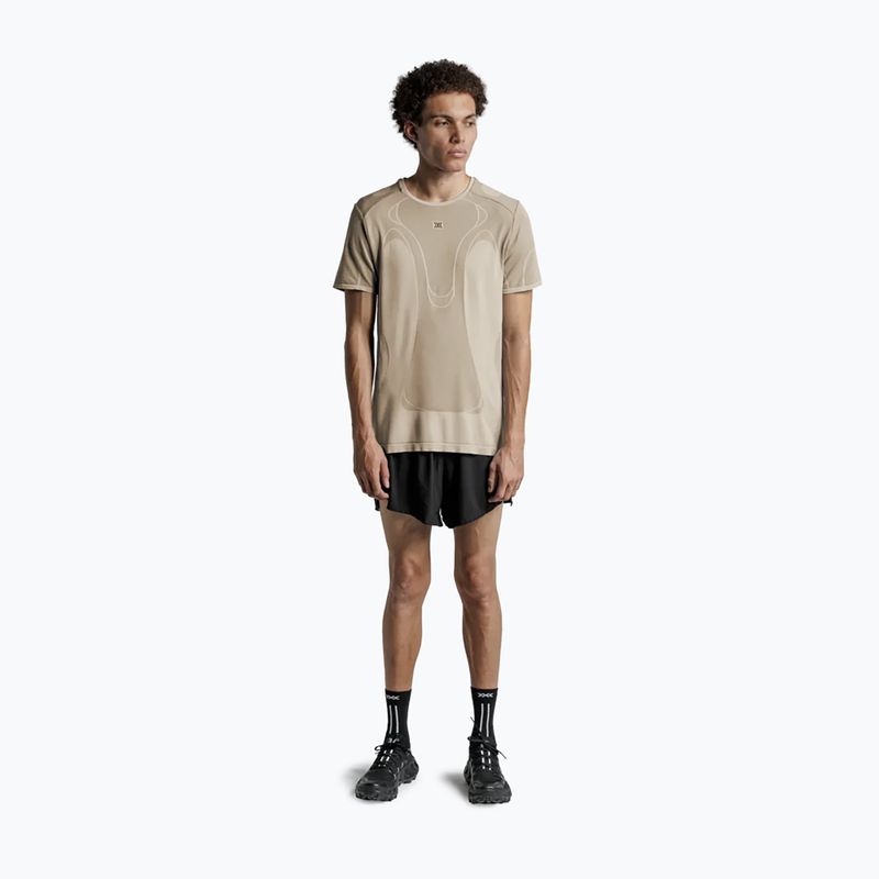 Maglia running uomo X-Bionic Xceed Run Perform sand 2