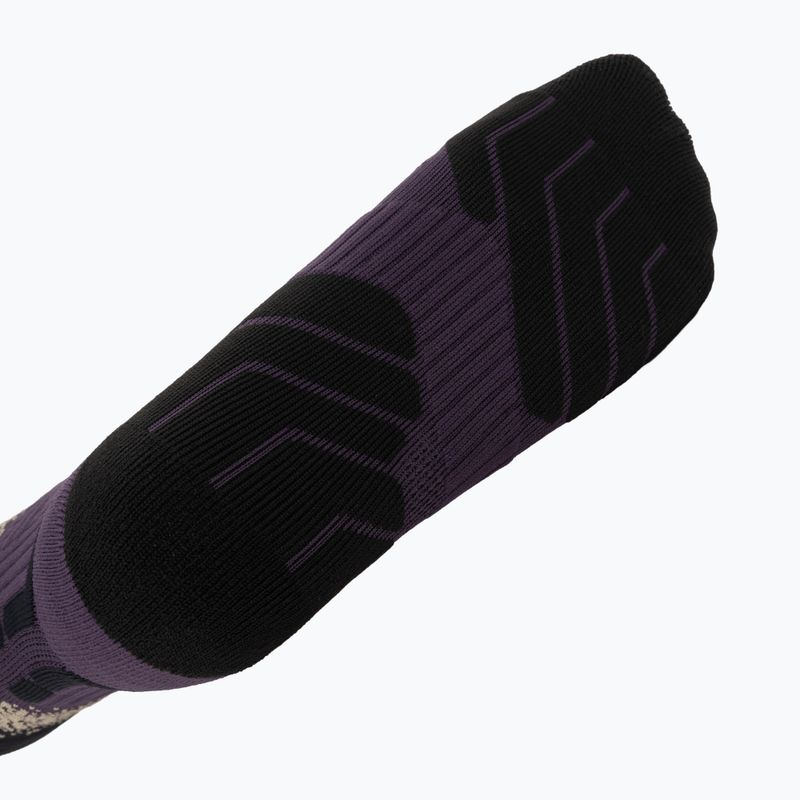 Calzini X-Socks Terraskin Perform Crew deep purple/x black/sand 4