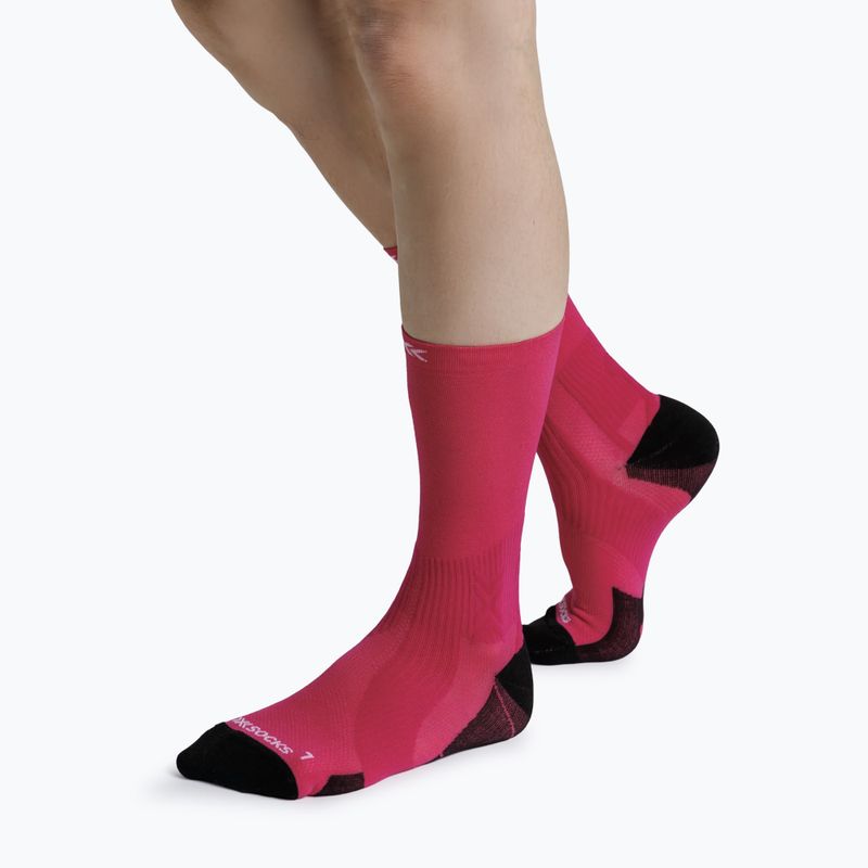 Calzini X-Socks Run Perform Crew power purple 4