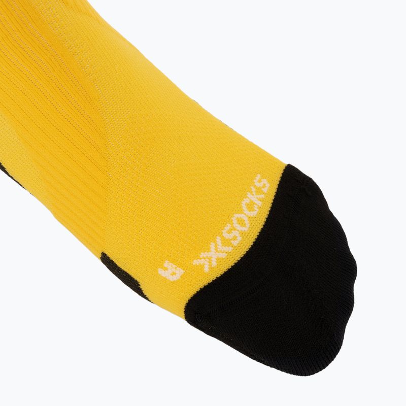 Calzini X-Socks Run Perform Crew flash yellow 3