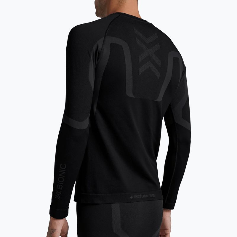 Felpa termica uomo X-Bionic X-Ential Baselayer LS x black 5
