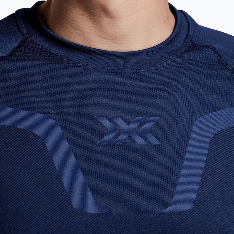 Felpa termica uomo X-Bionic X-Ential Baselayer LS marine 7