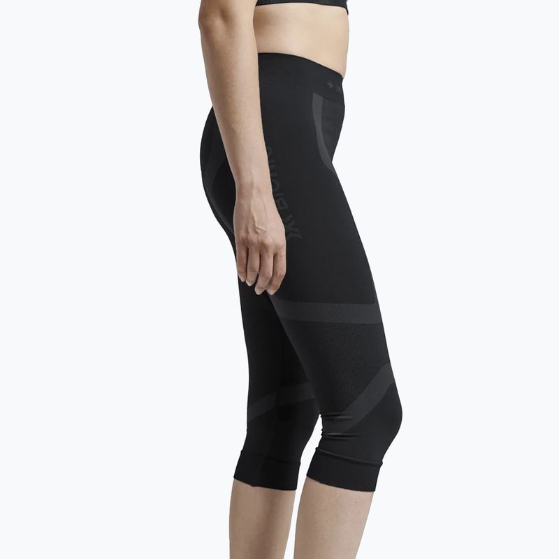 Pantaloni termici da donna X-Bionic X-Ential 3/4 x black 6