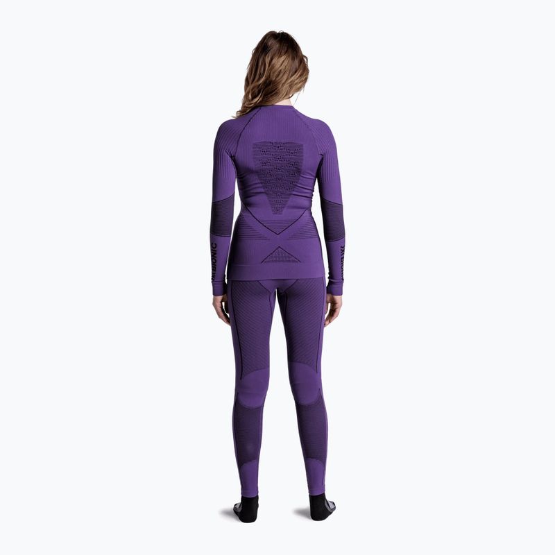 Felpa termica donna X-Bionic Energy Accumulator 4.0 midnight aura 4