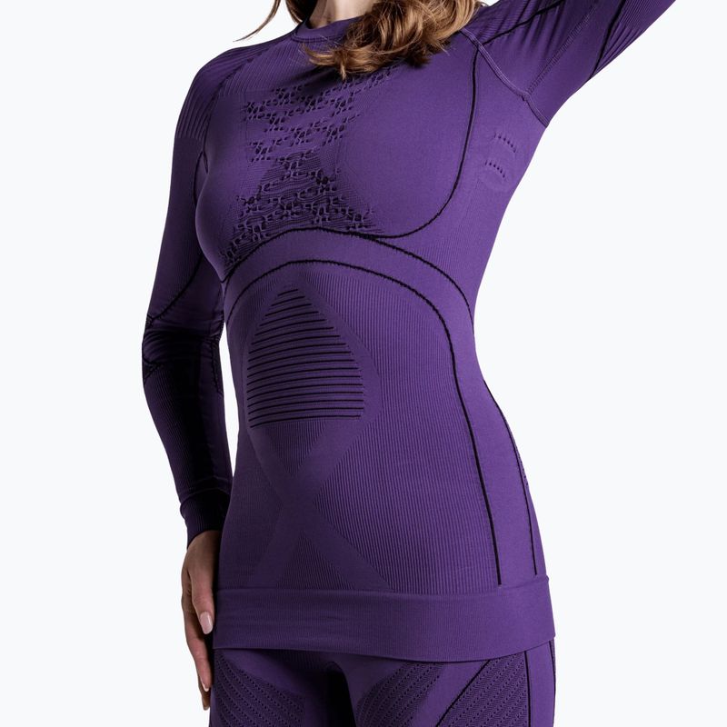 Felpa termica donna X-Bionic Energy Accumulator 4.0 midnight aura 6