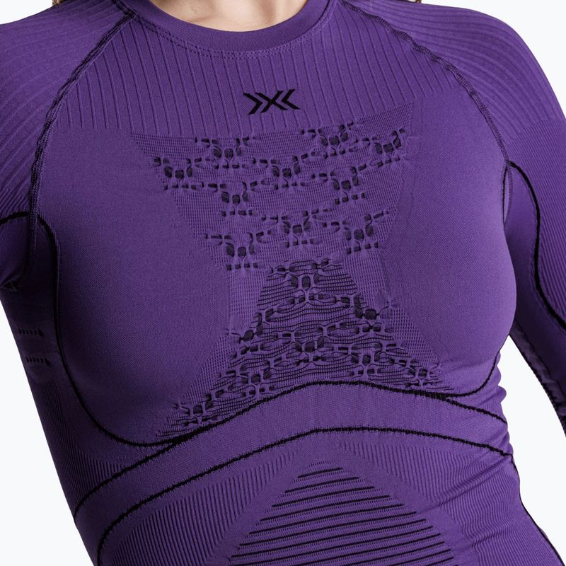 Felpa termica donna X-Bionic Energy Accumulator 4.0 midnight aura 8