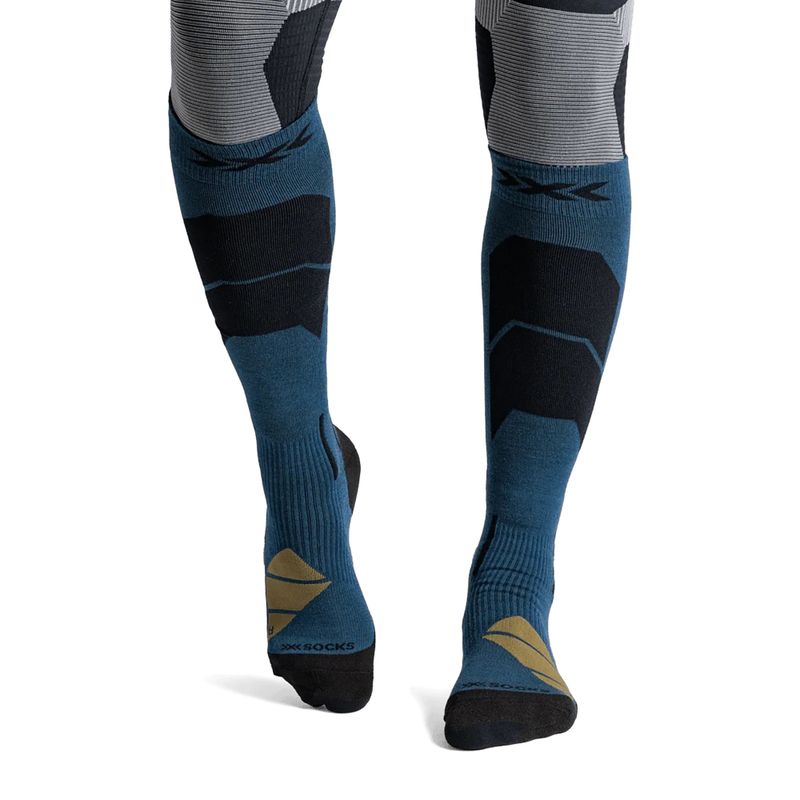 Calze da sci X-Socks Ski Perform Merino Otc neo navy 2