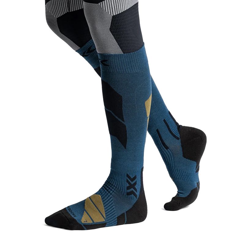 Calze da sci X-Socks Ski Perform Merino Otc neo navy 4
