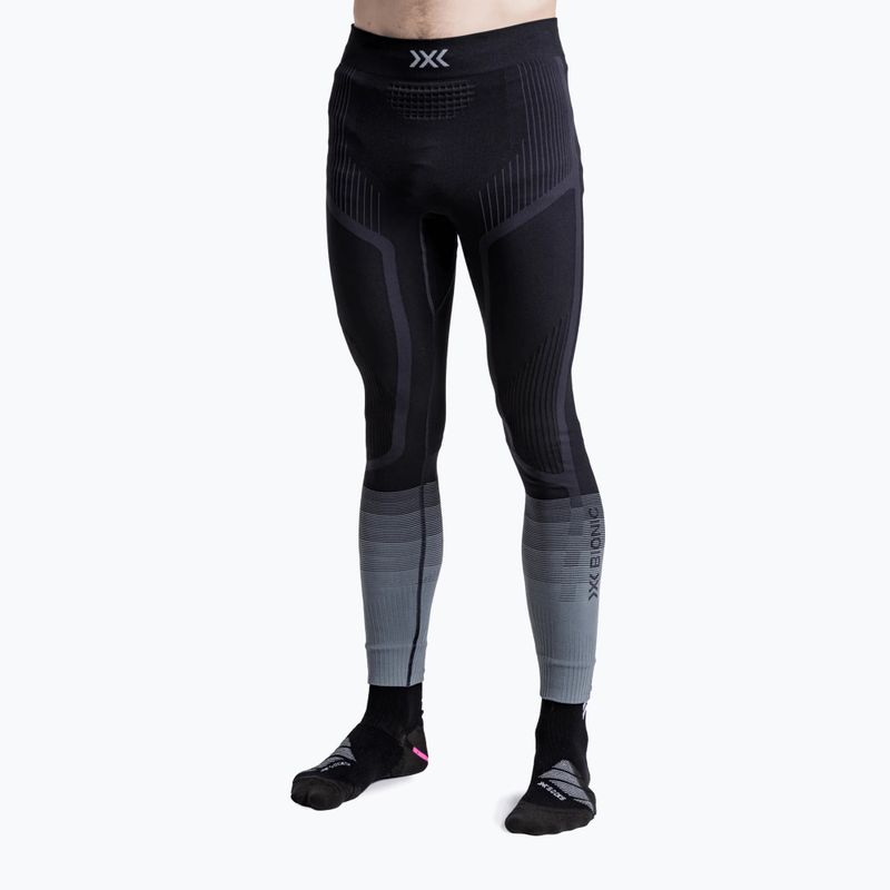 Pantaloni termici da uomo X-Bionic Invent Graphics x black/dark grey 3