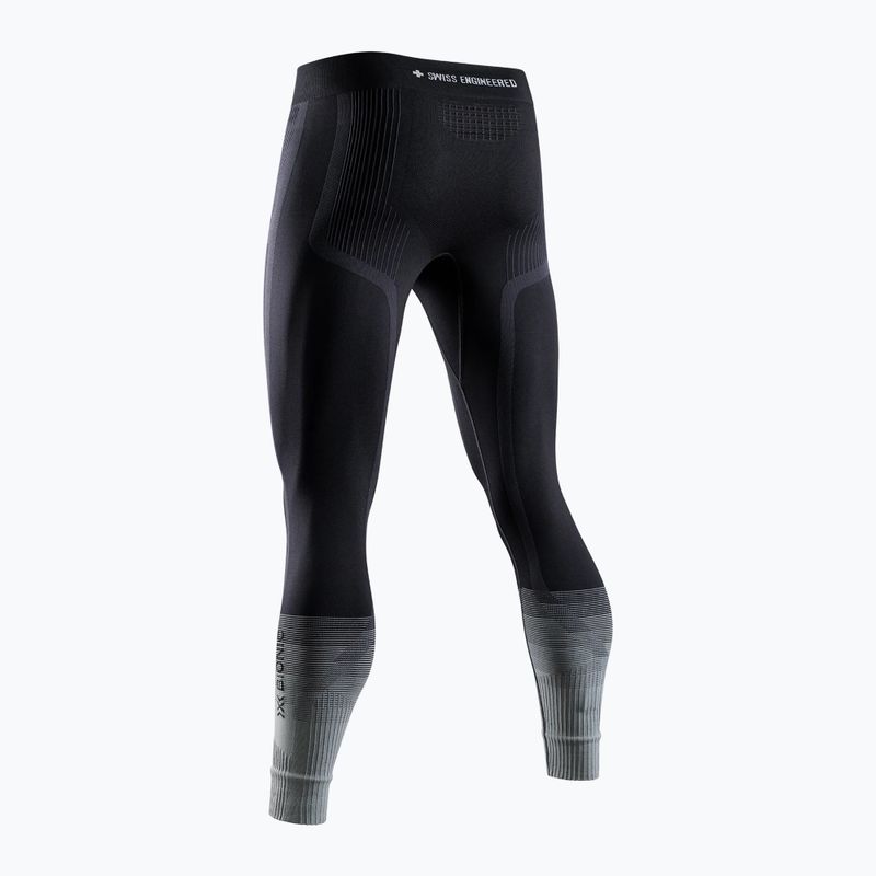 Pantaloni termici da uomo X-Bionic Invent Graphics x black/dark grey 8