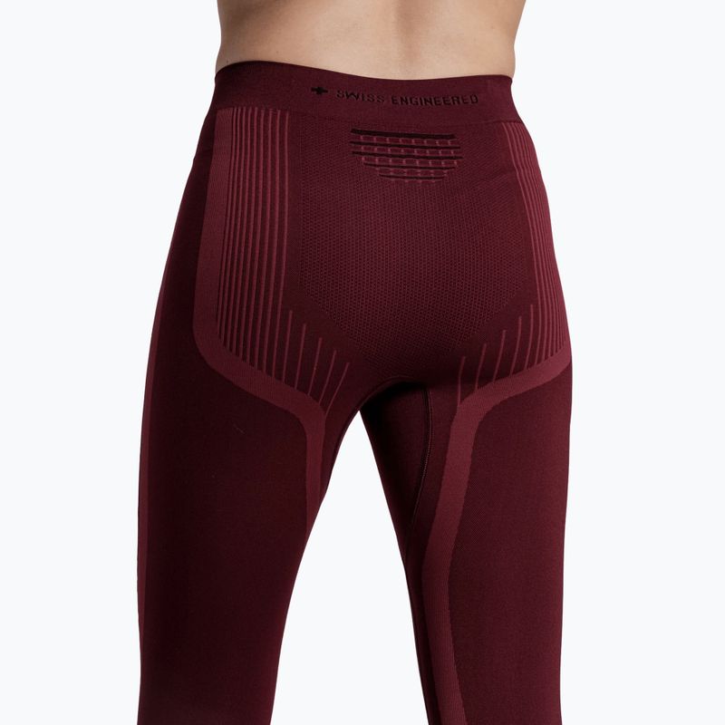 Pantaloni termici da donna X-Bionic Invent Graphics oxide red/x black 6