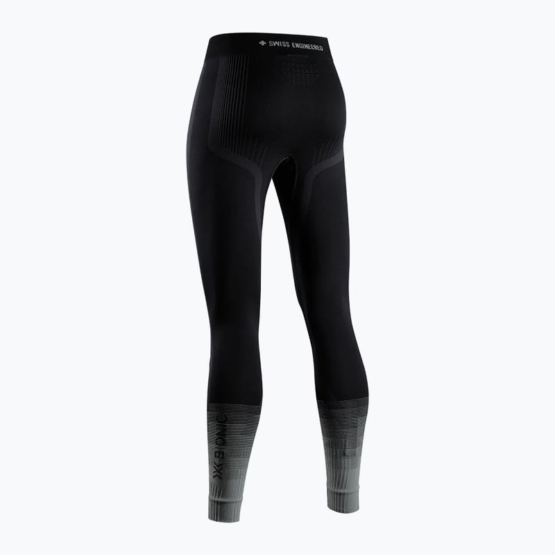Pantaloni termici da donna X-Bionic Invent Graphics x black/dark grey 2