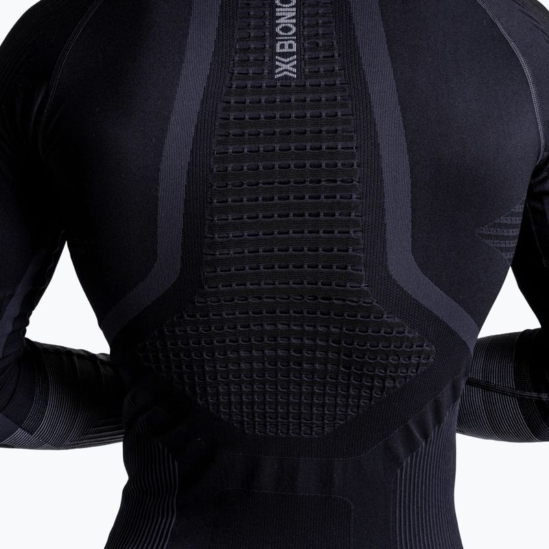Felpa termica uomo X-Bionic Invent Graphics LS x black/dark grey 7